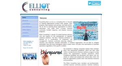 Desktop Screenshot of elliot-consulting.com